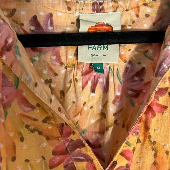 FARM RIO Floral Print Mini Dress - Picture 6 of 7